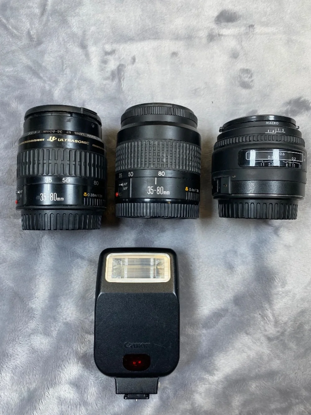Canon Lenses and Flash - Bulk Lot for EOS SLR